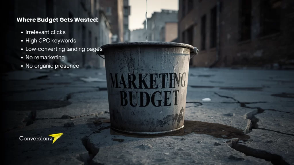 Where Marketing Budget Gets wasted - Conversionz Guide